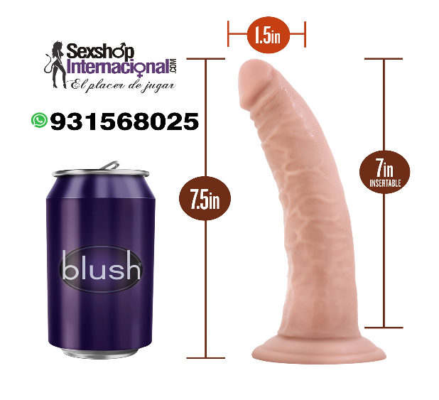 DR. SKIN COCK 7.5 CONSOLADOR TAMAÑO IDEAL PARA ESTIMULA SEXSHOP